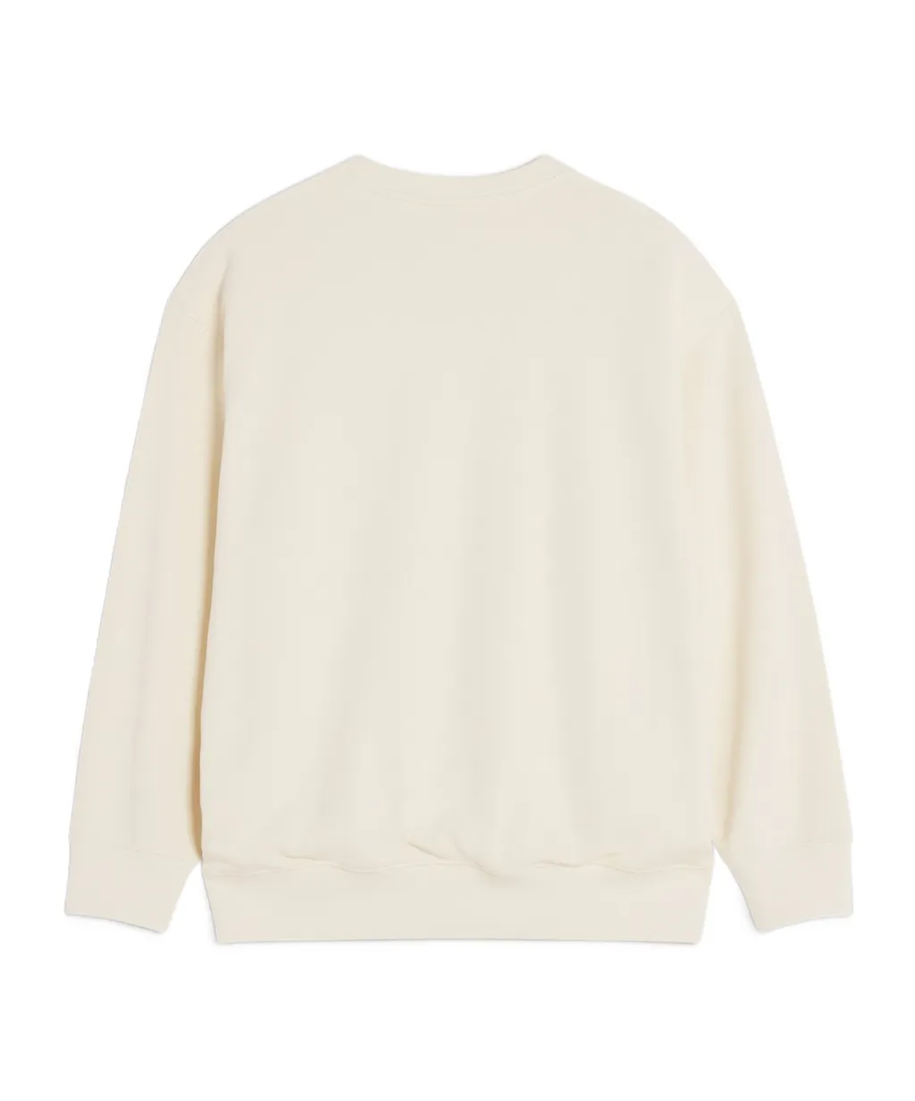 Baby Fox Patch Oversize Sweatshirt