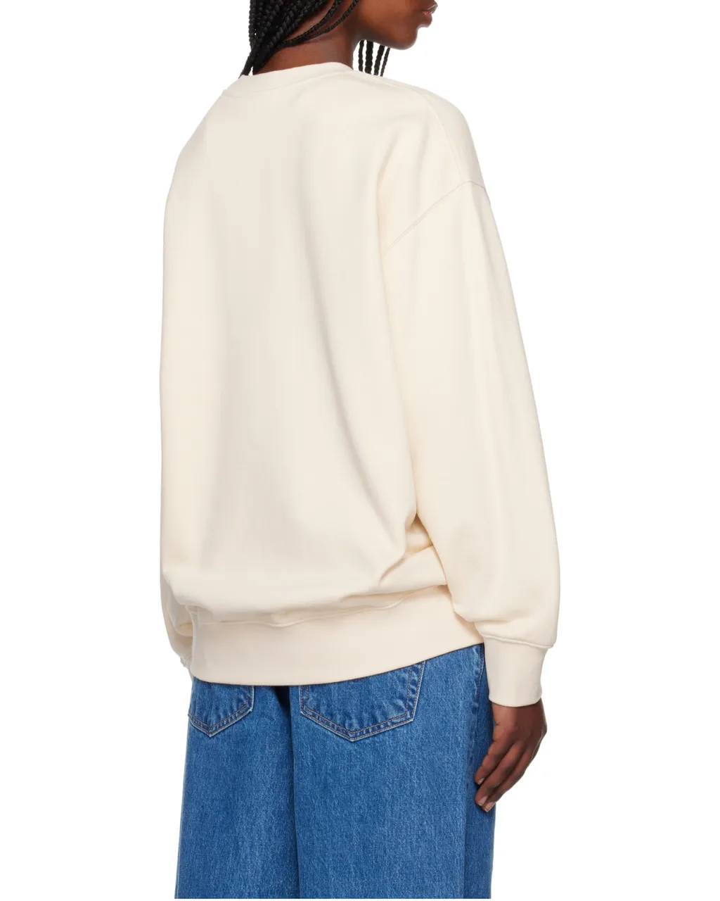 Baby Fox Patch Oversize Sweatshirt