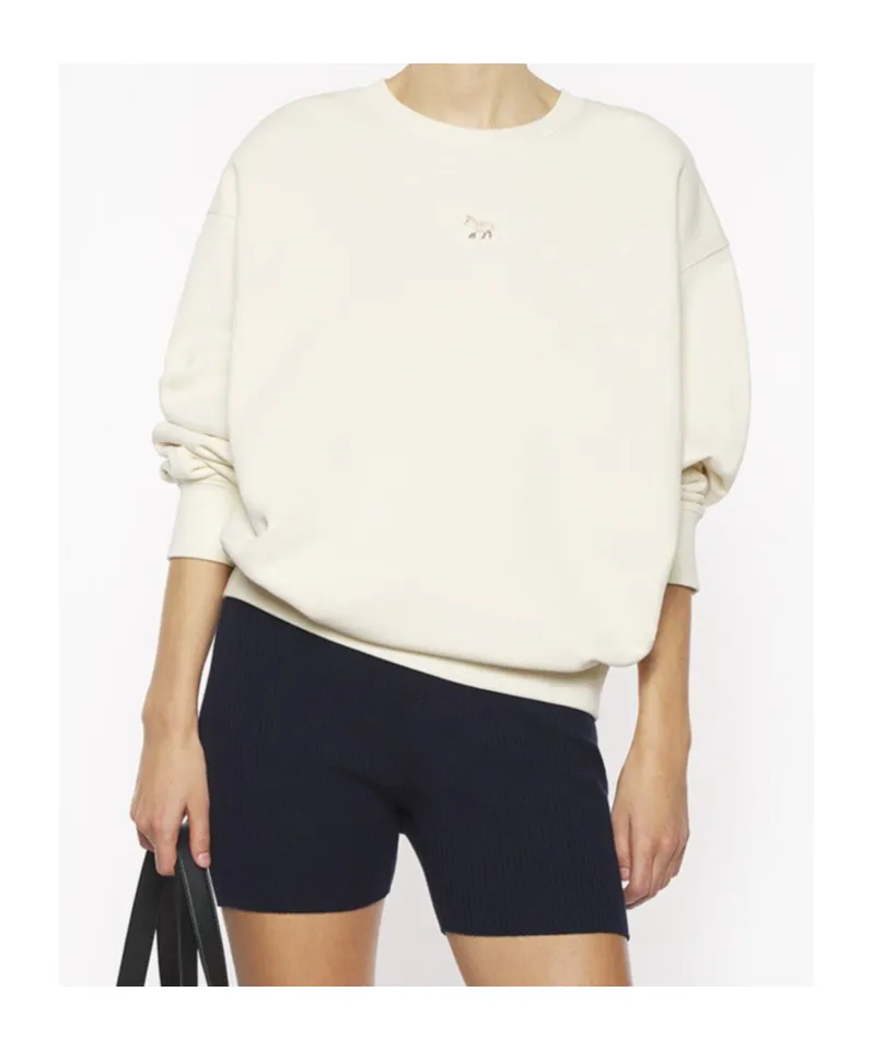 Baby Fox Patch Oversize Sweatshirt