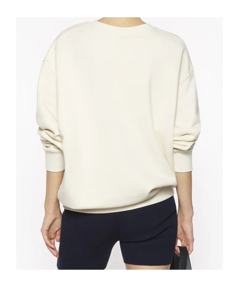 Baby Fox Patch Oversize Sweatshirt