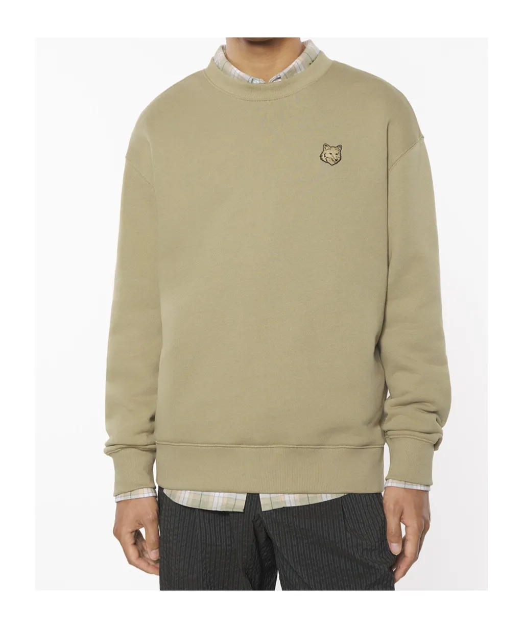 Fox Patch Crewneck Sweatshirt