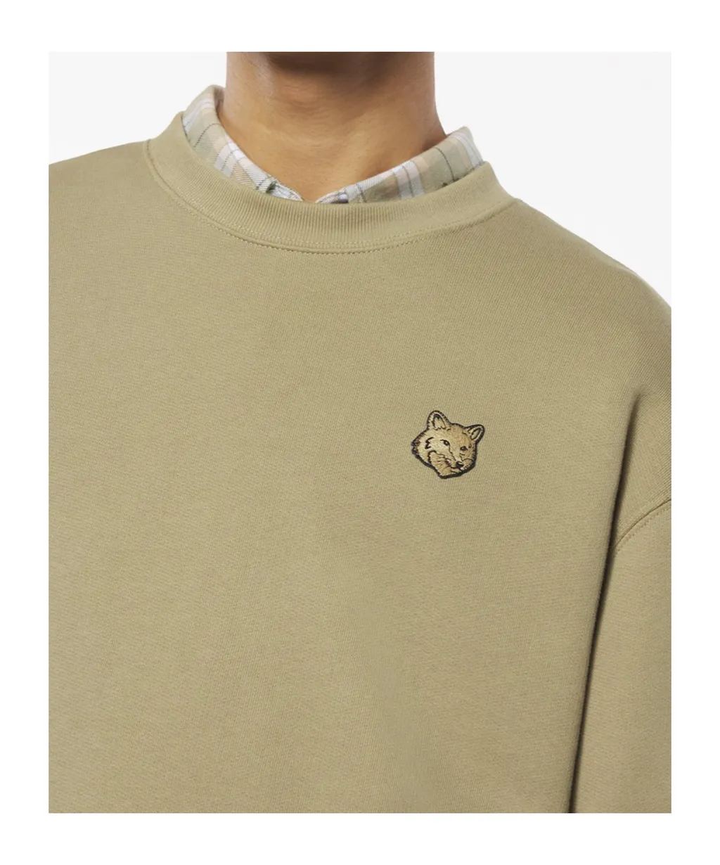 Fox Patch Crewneck Sweatshirt