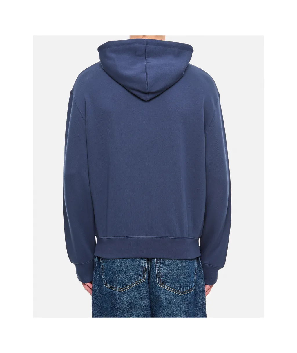 Zip-Up Drawstring Hoodie