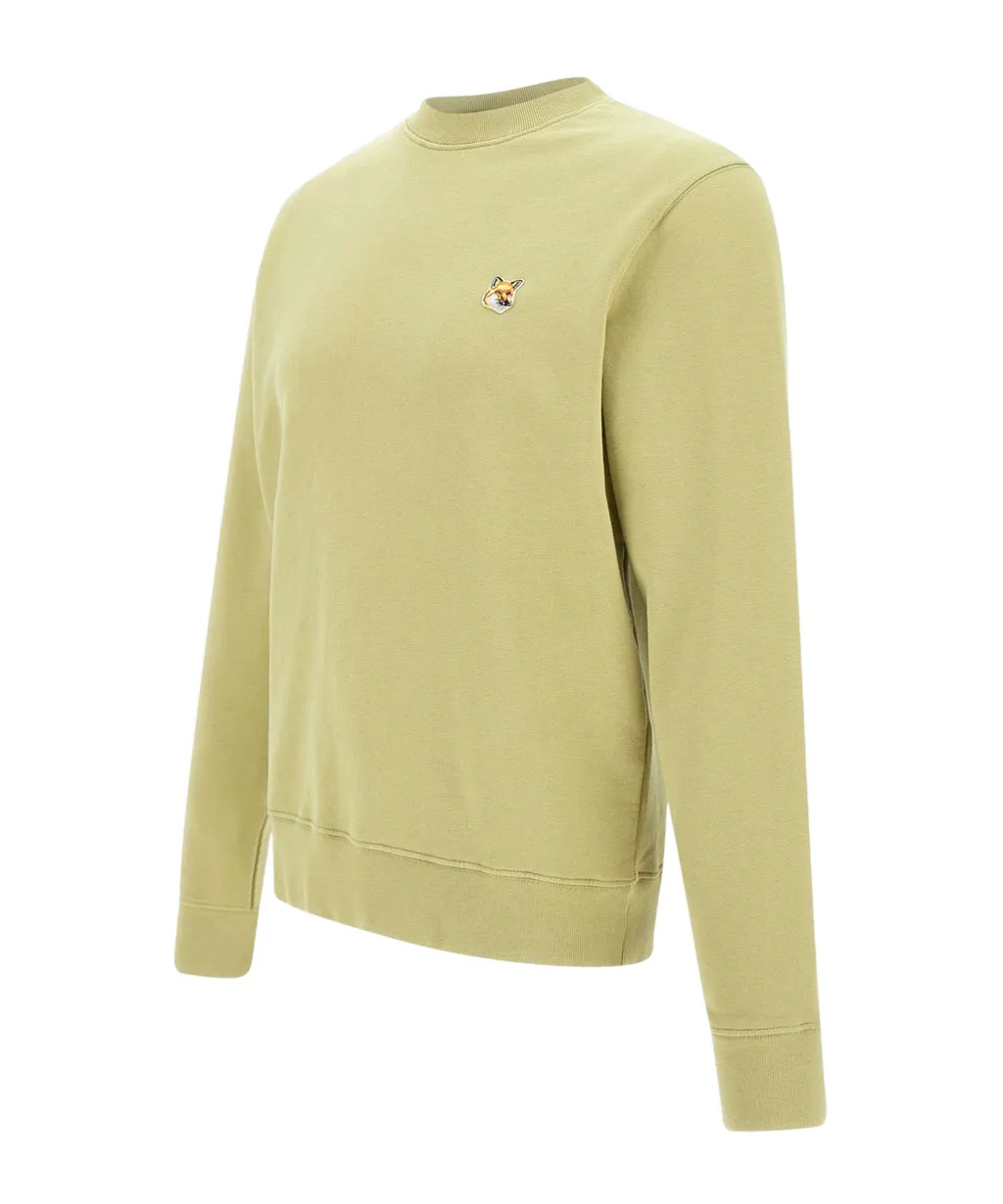 Fox Head Patch Crewneck Sweatshirt