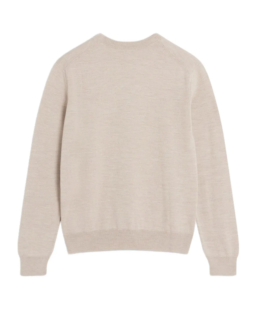 Bold Fox Head Patch Knitted Jumper