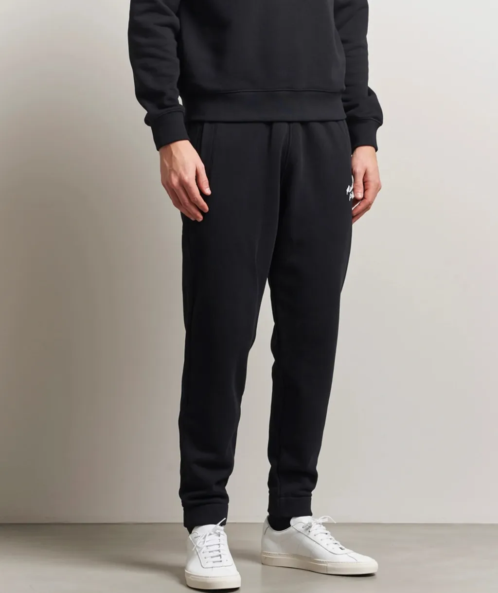 Logo Embroidered Drawstring Trousers