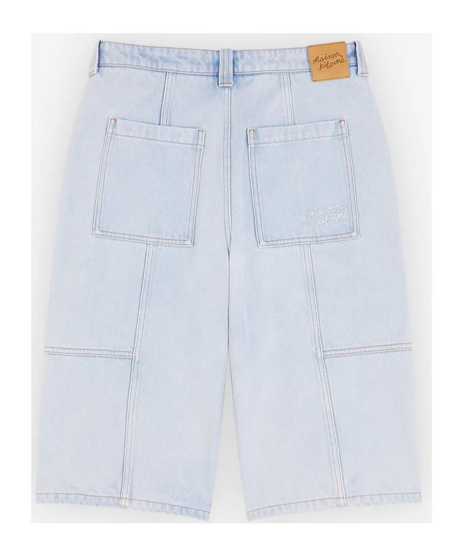 Denim Bermuda Shorts