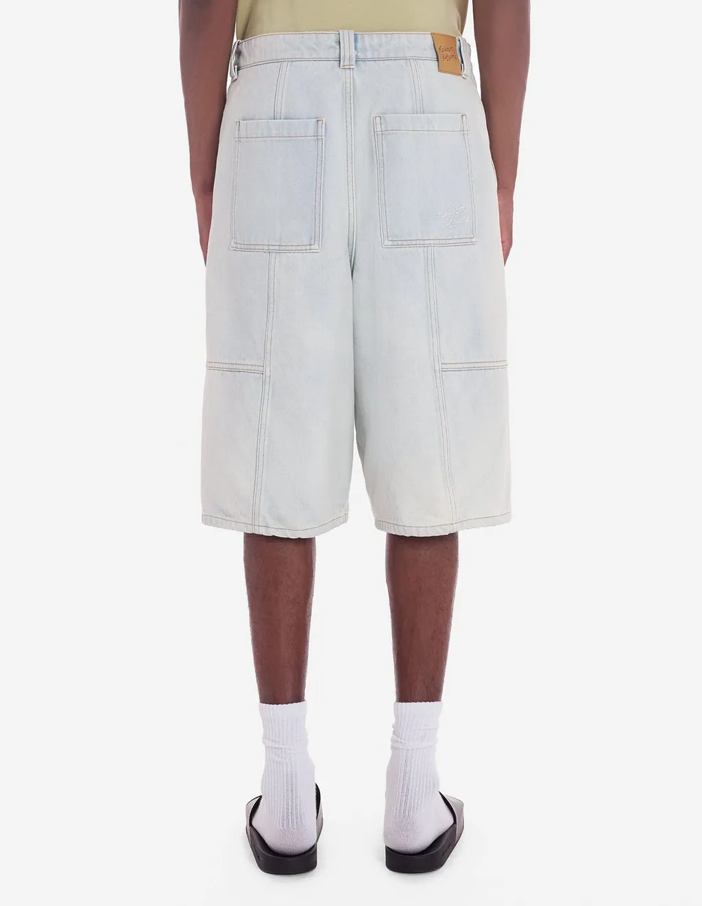 Denim Bermuda Shorts