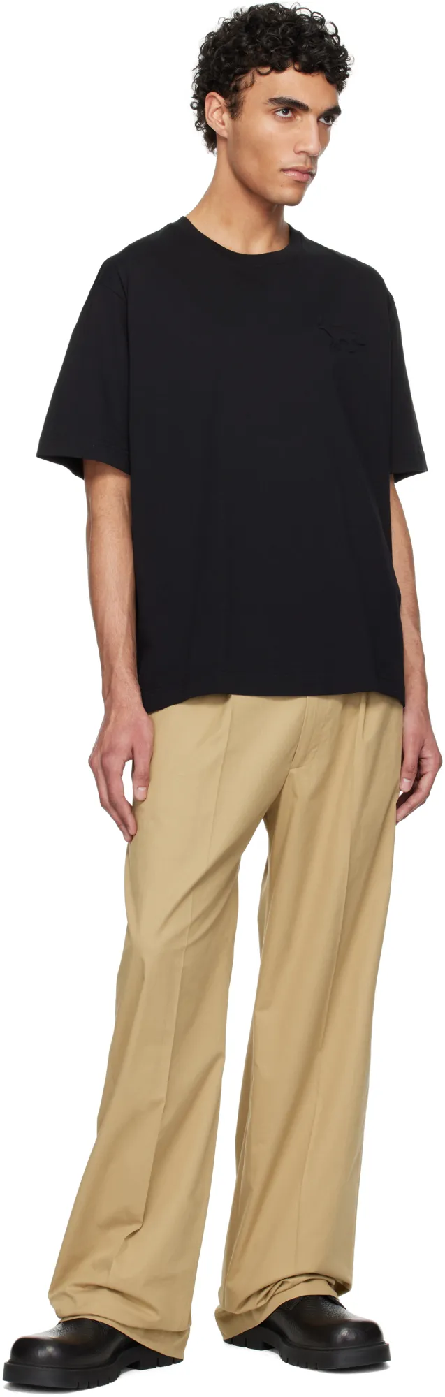 Embossed Profile Fox Oversize Tee-Shirt