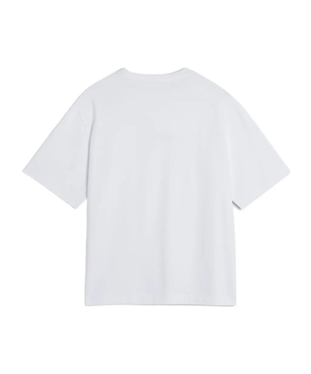 Line Handwriting Oversize Tee-Shirt