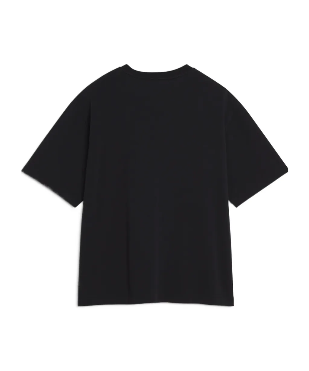 Line Handwriting Oversize Tee-Shirt