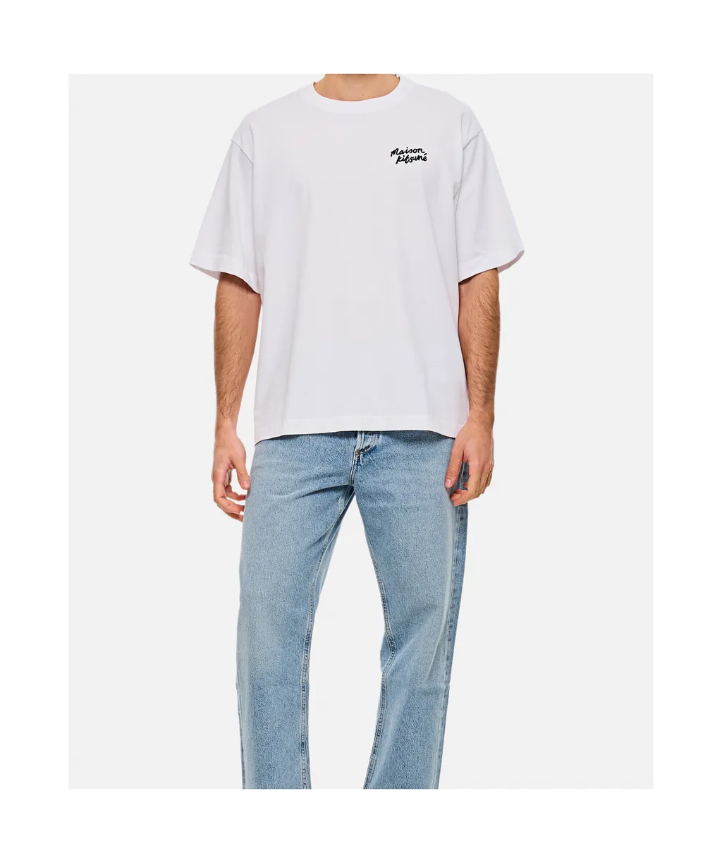 Logo-Embroidered Crewneck T-Shirt