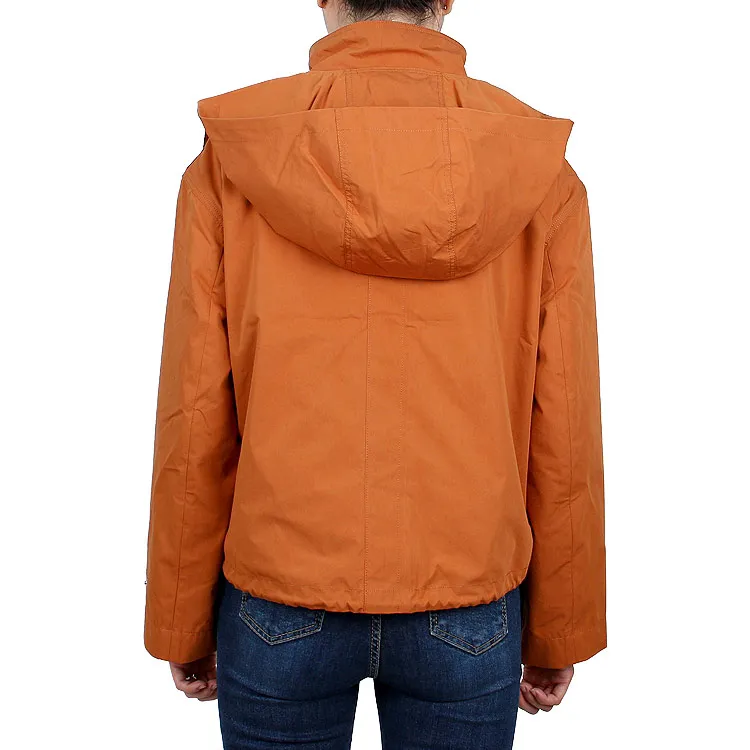 Long-Sleeved Hooded Jacket
