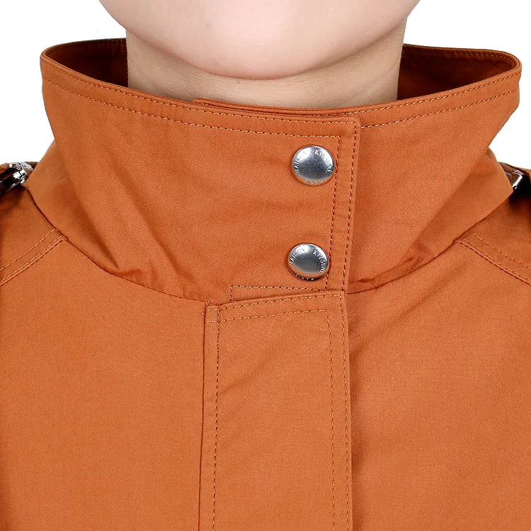 Long-Sleeved Hooded Jacket