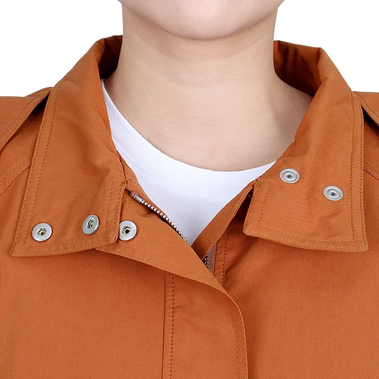 Long-Sleeved Hooded Jacket