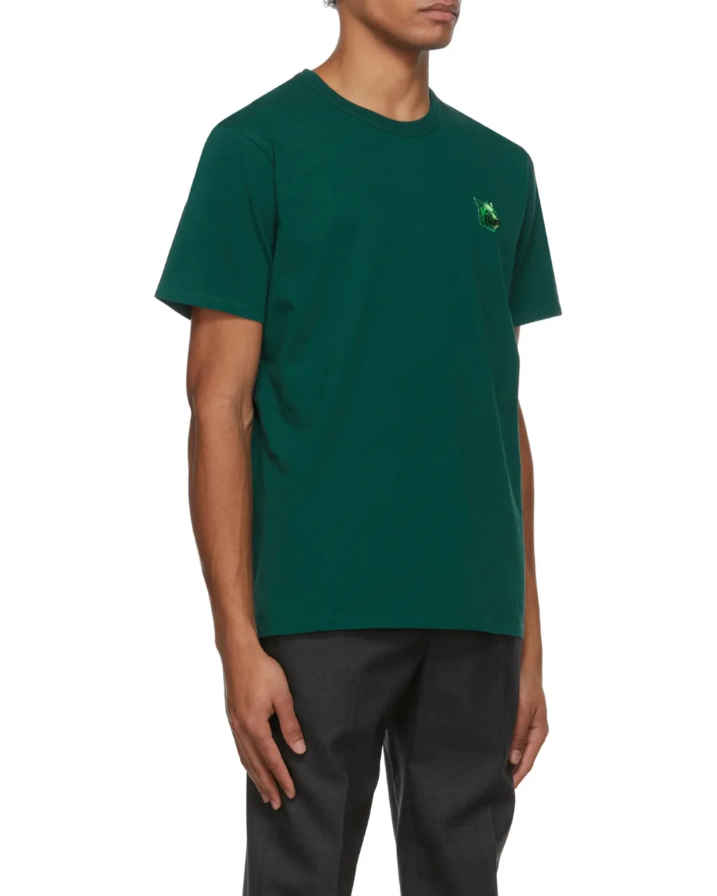 Fox Hear-Patch Cotton T-Shirt