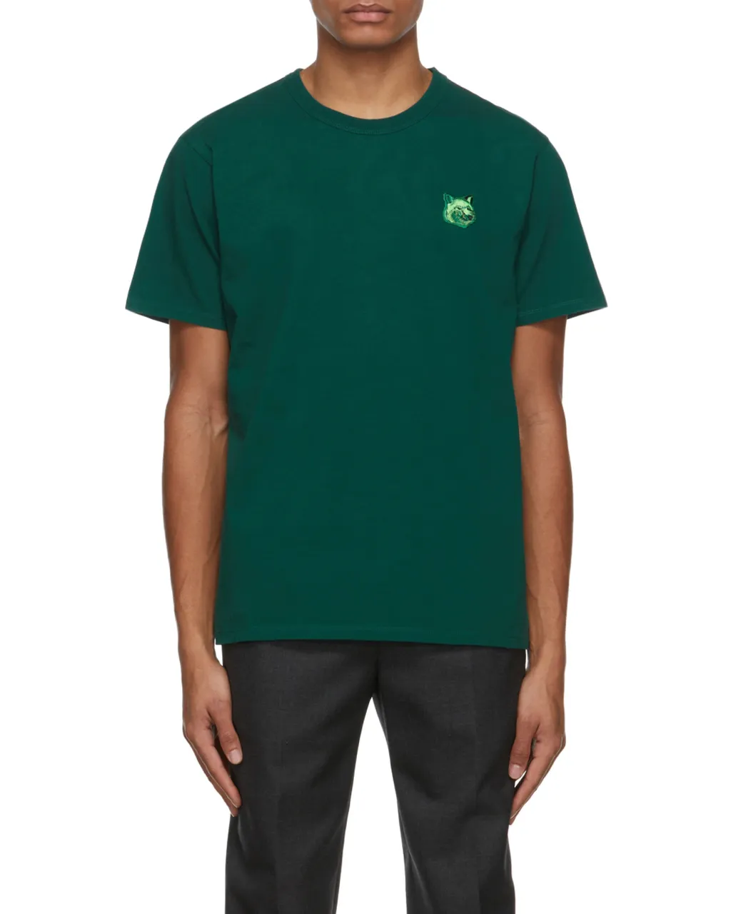 Fox Hear-Patch Cotton T-Shirt
