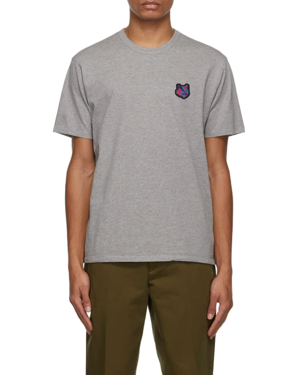 Pixel Fox Patch T-Shirt