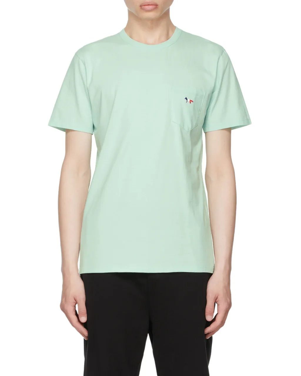 Logo Embroidery Pocket T-Shirt