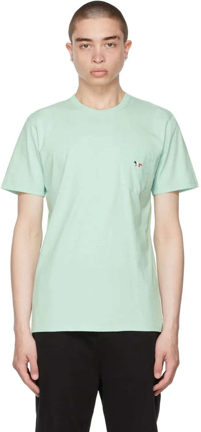 Logo Embroidery Pocket T-Shirt