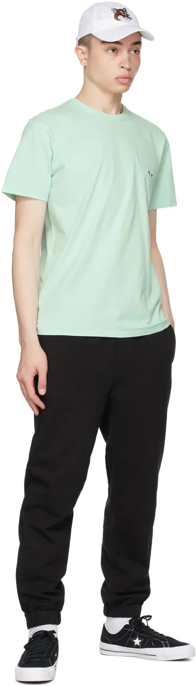 Logo Embroidery Pocket T-Shirt