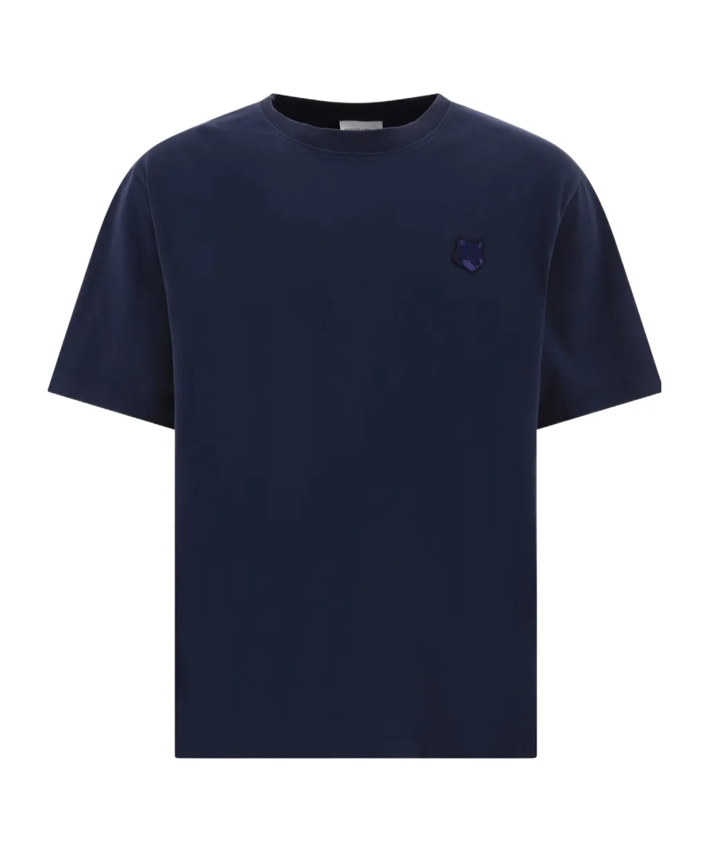 Bold Fox Head Patch Crewneck T-Shirt