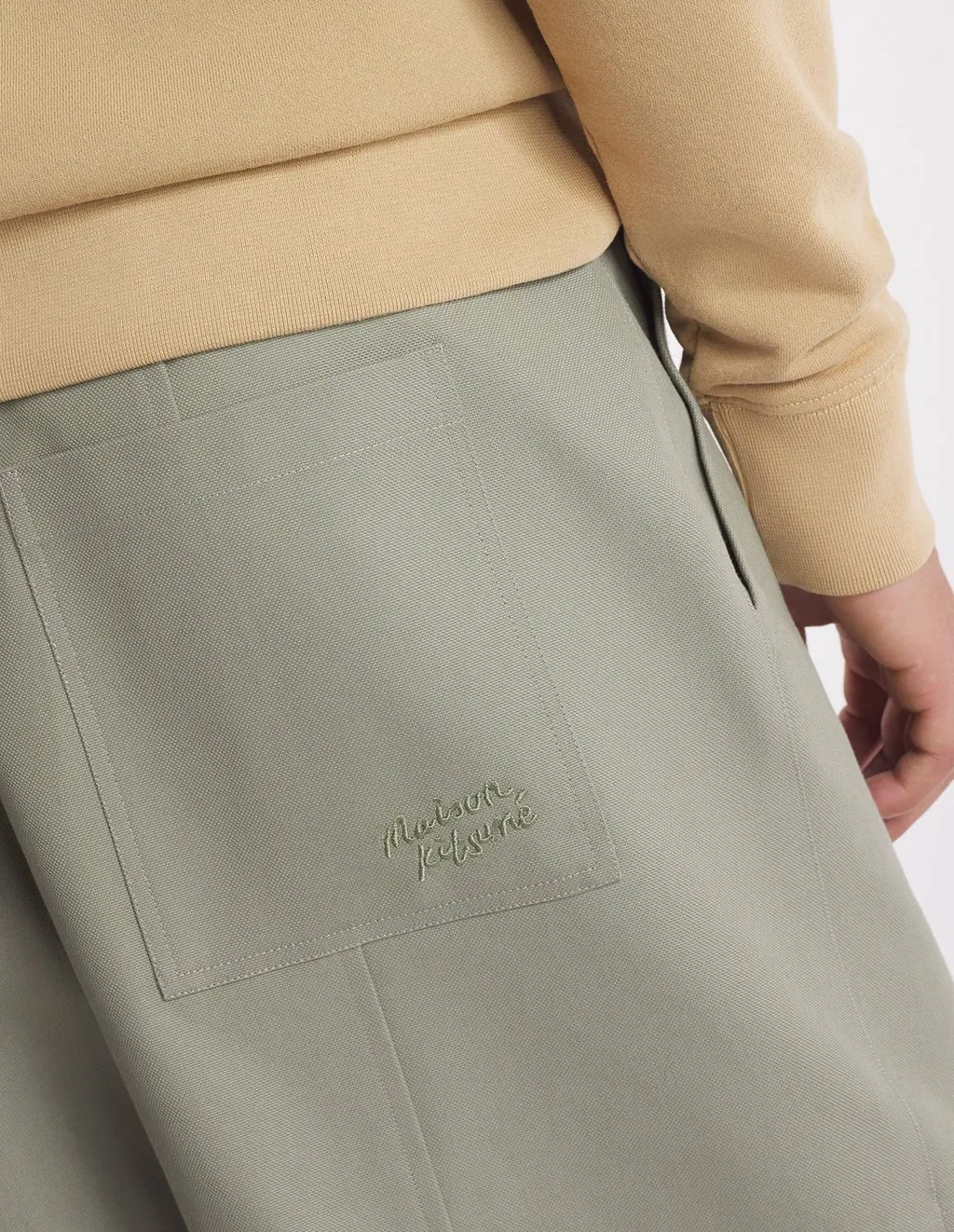 Embroidered Logo Short