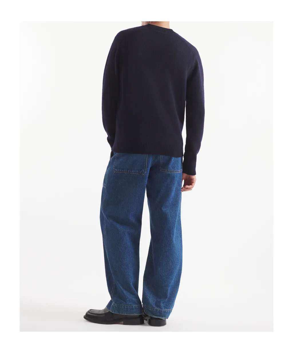 Bold Fox Head Patch Knit Jumper