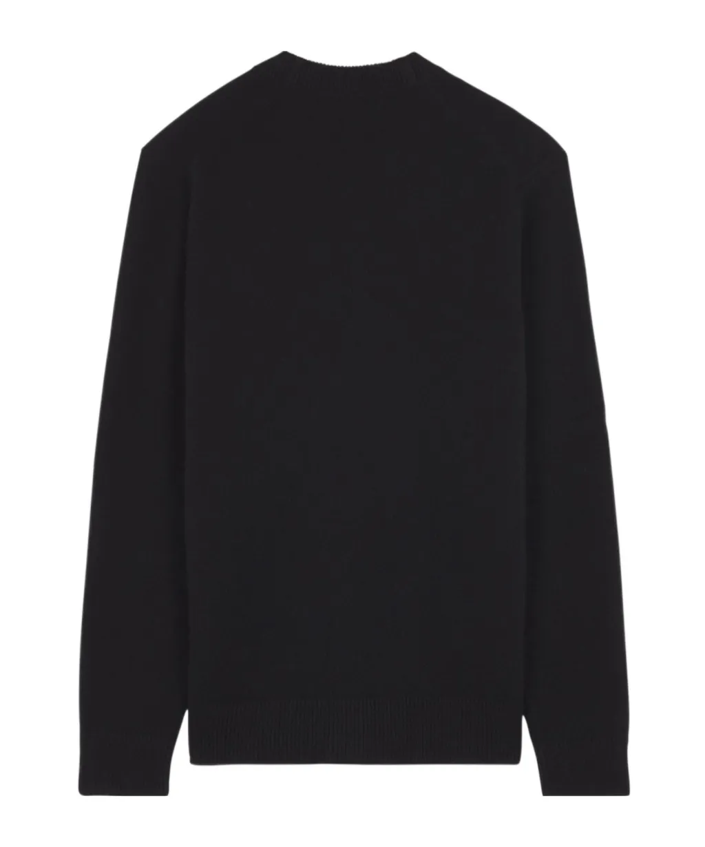 Bold Fox Head-Patch Button-Up Cardigan