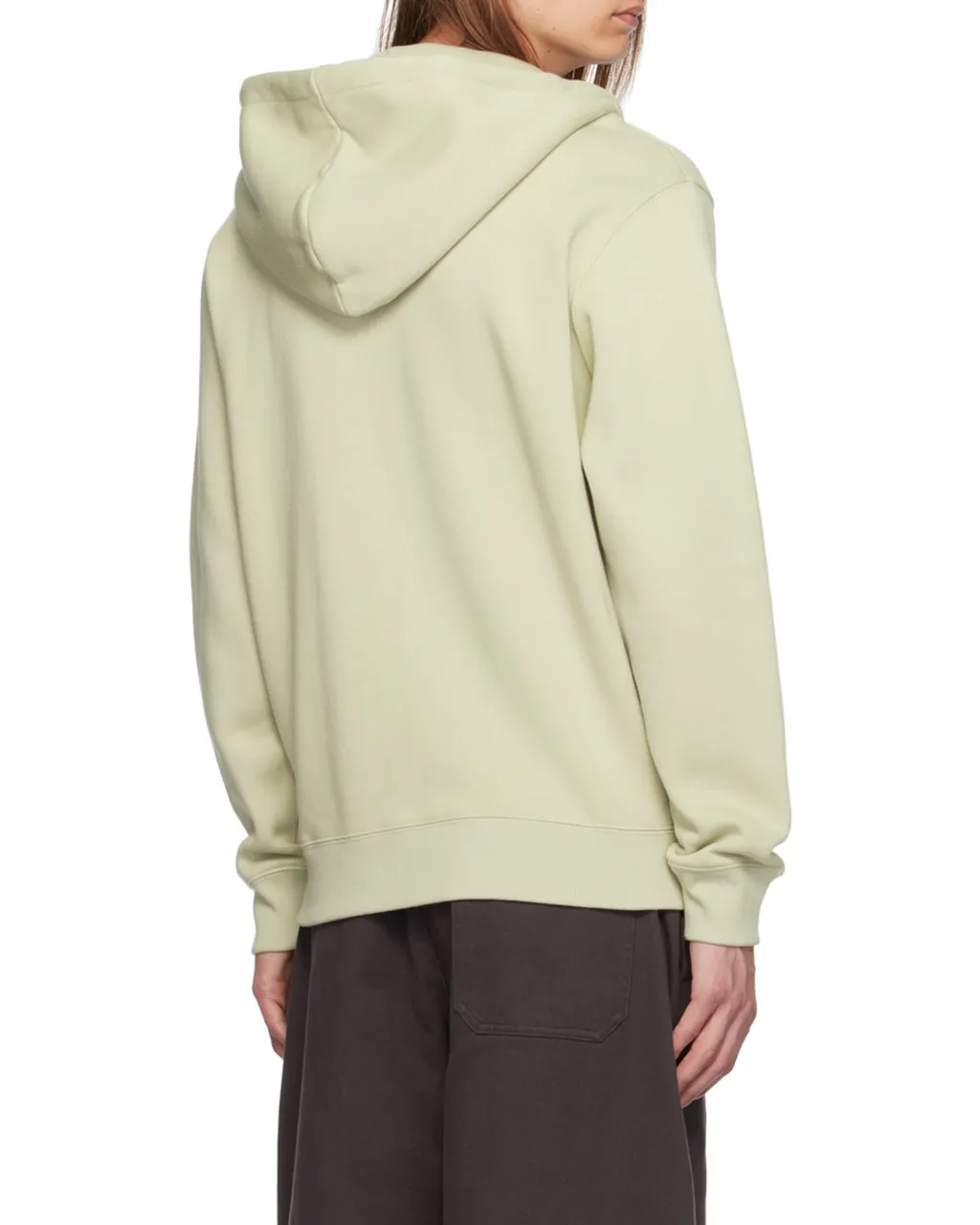 Zippered Hooded Sweatshirt