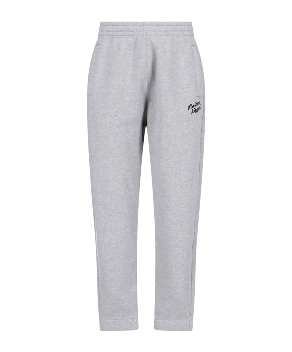 Logo Embroidered Track Pants