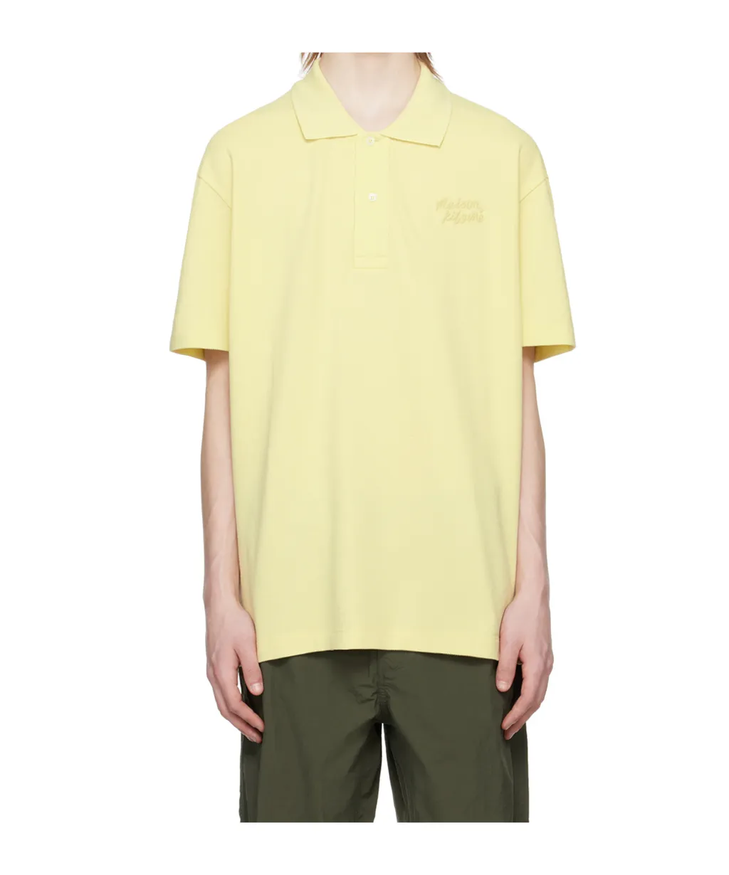 Logo Embroidered Polo Shirt