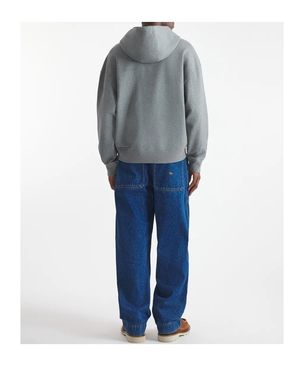 Rambling Fox Printed Drawstring Hoodie