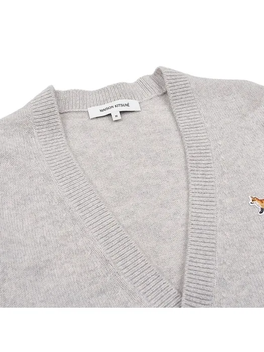 Cardigan With Fox Embroidery