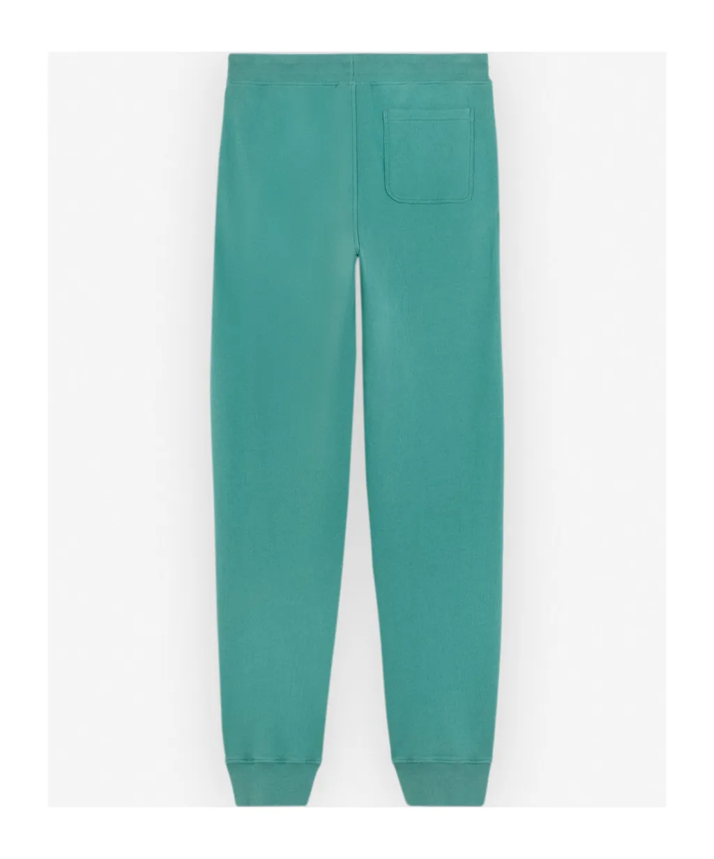 Fox Head Patch Elastic Waist Jogging Pants