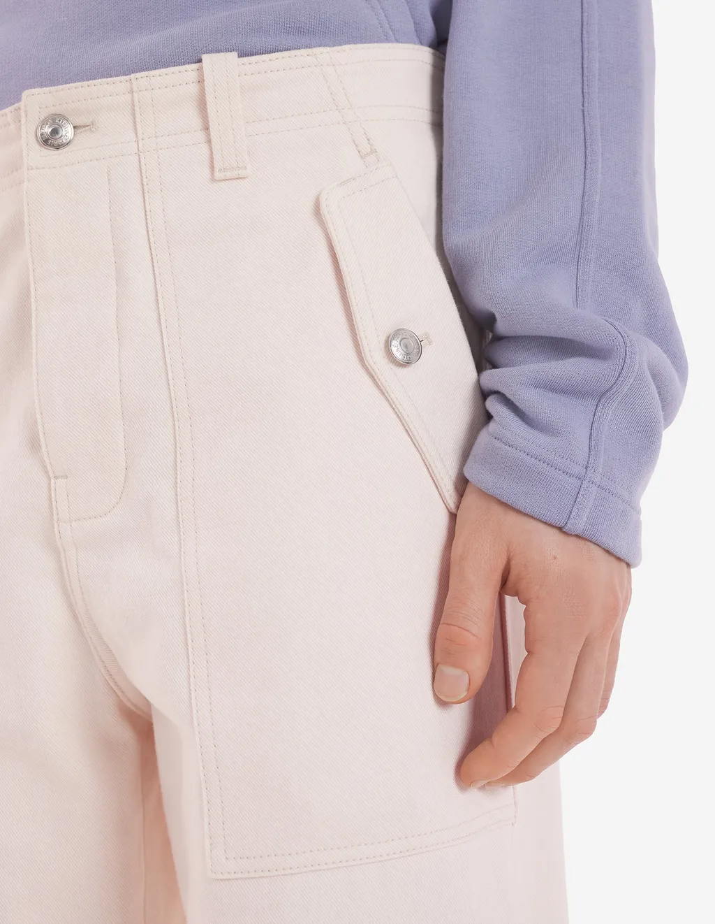 Logo Patch Straight-Leg Jeans
