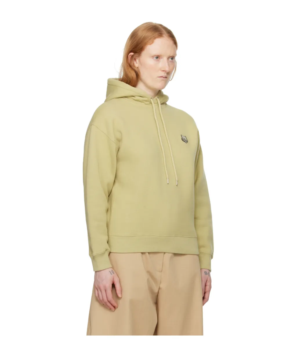 Rib-Cuff Hooded Hoodie
