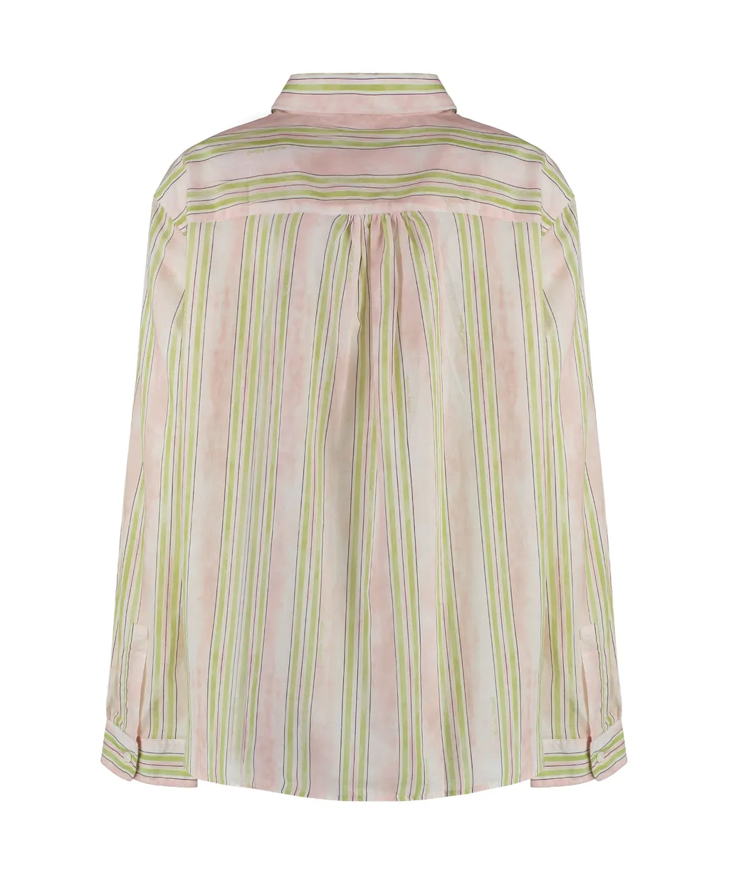Classic Striped Buttoned Shirt