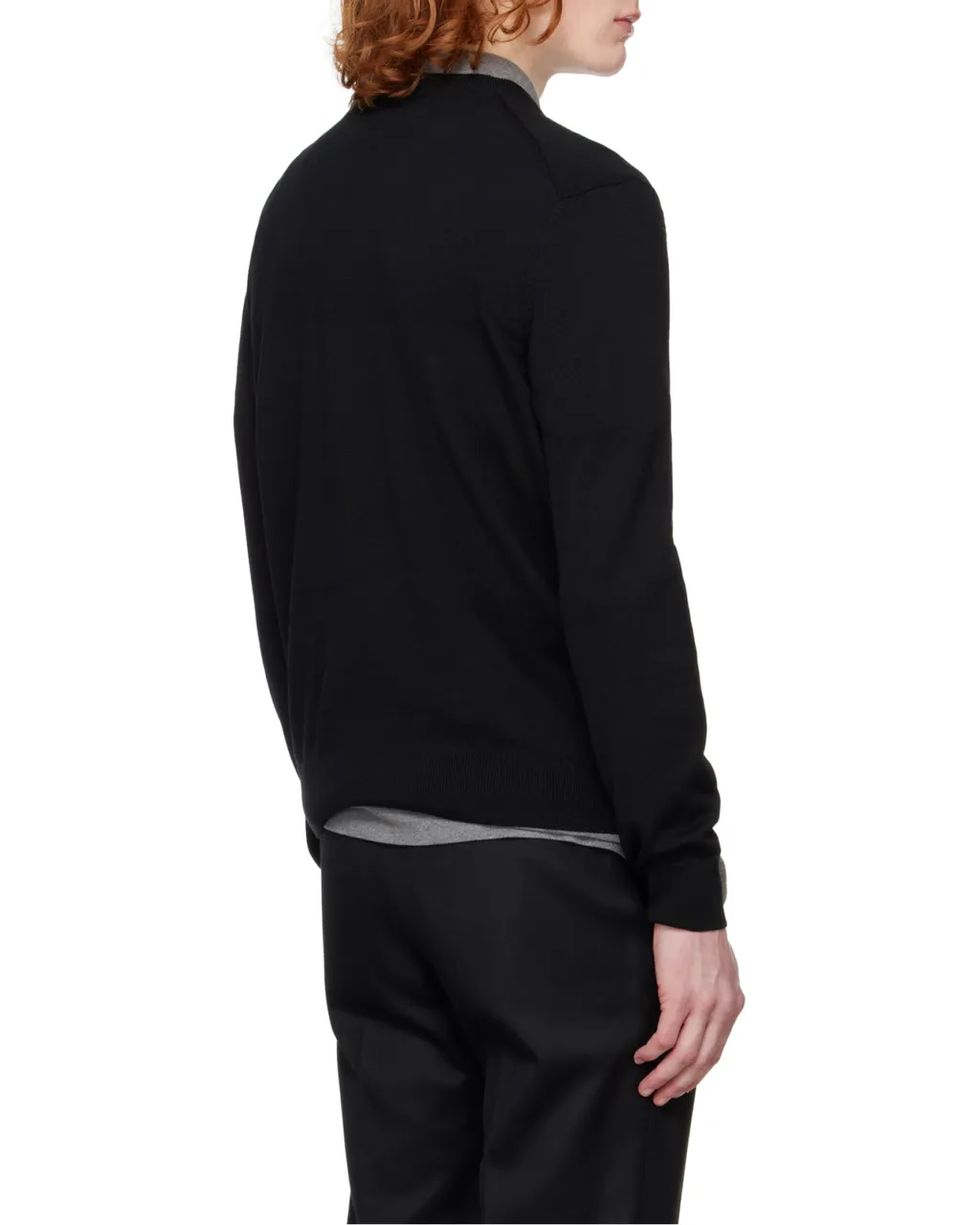 Bold Fox Head Patch Knitted Jumper