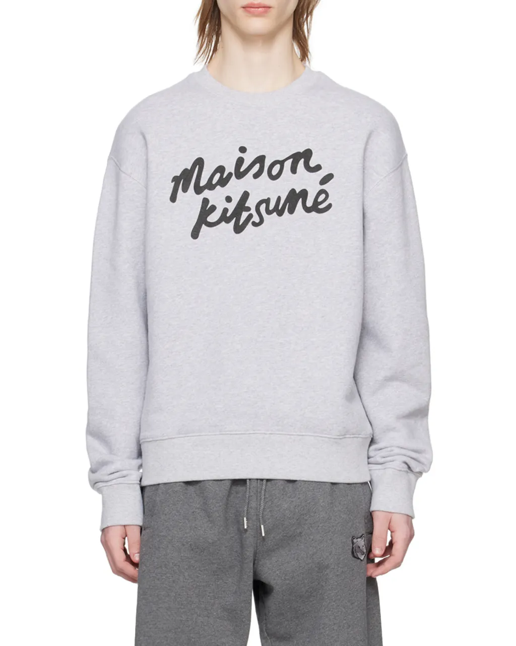 Logo Printed Crewneck Sweatshirt