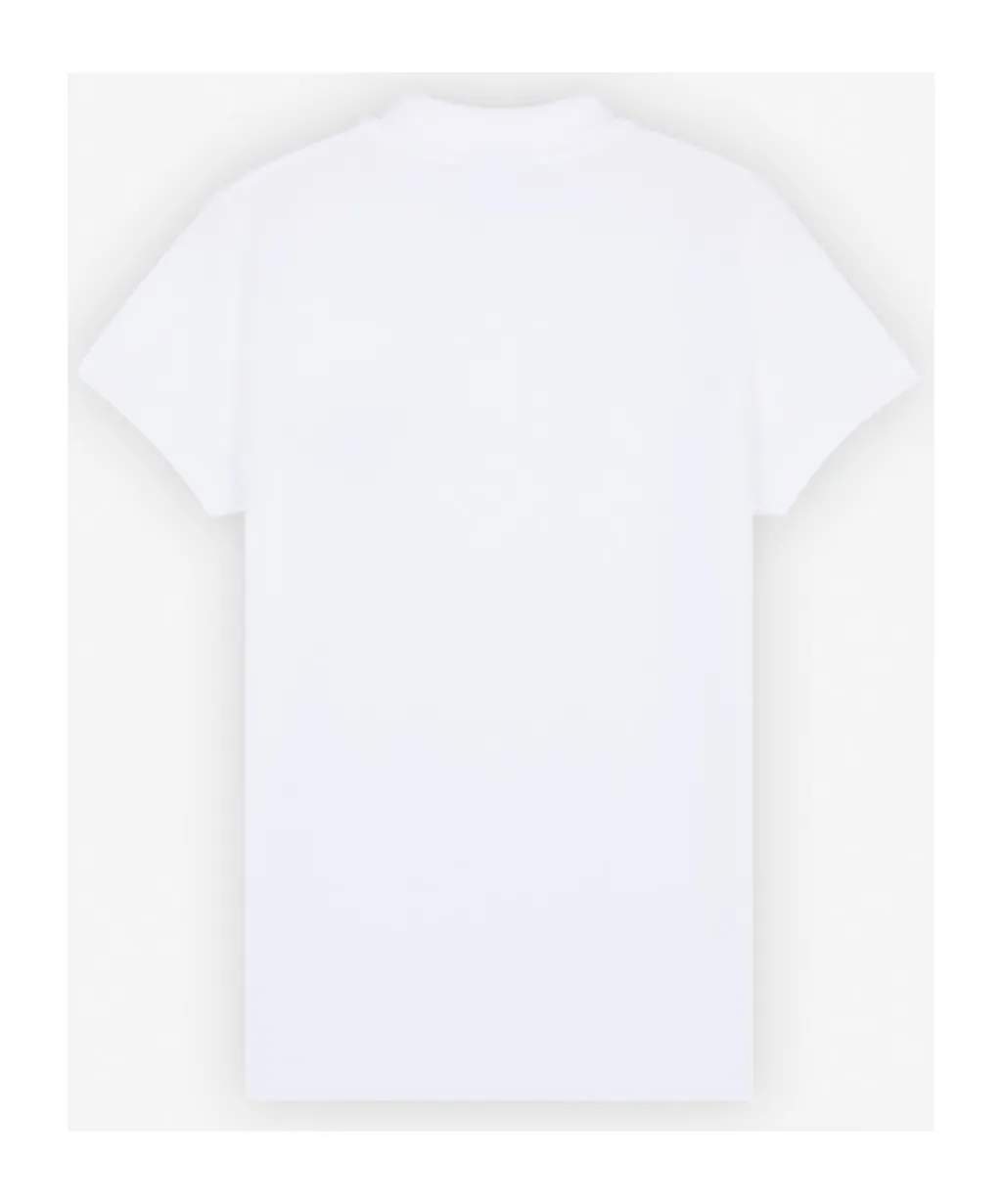 Handwriting Short Sleeved Polo Shirt