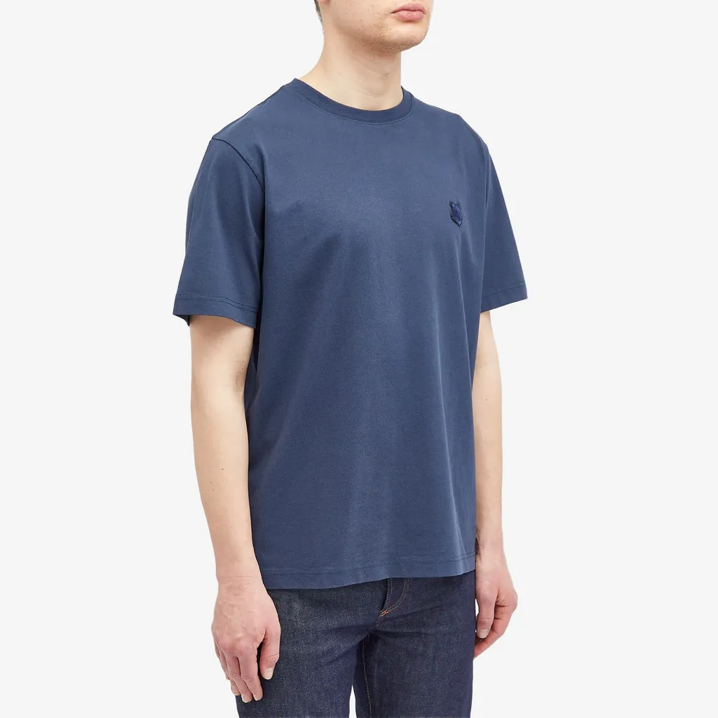 Fox Head Patch Crewneck T-Shirt