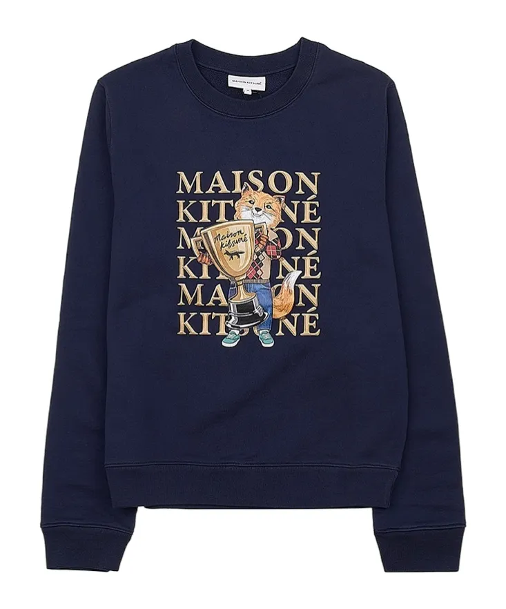 Fox Print Sweatshirt