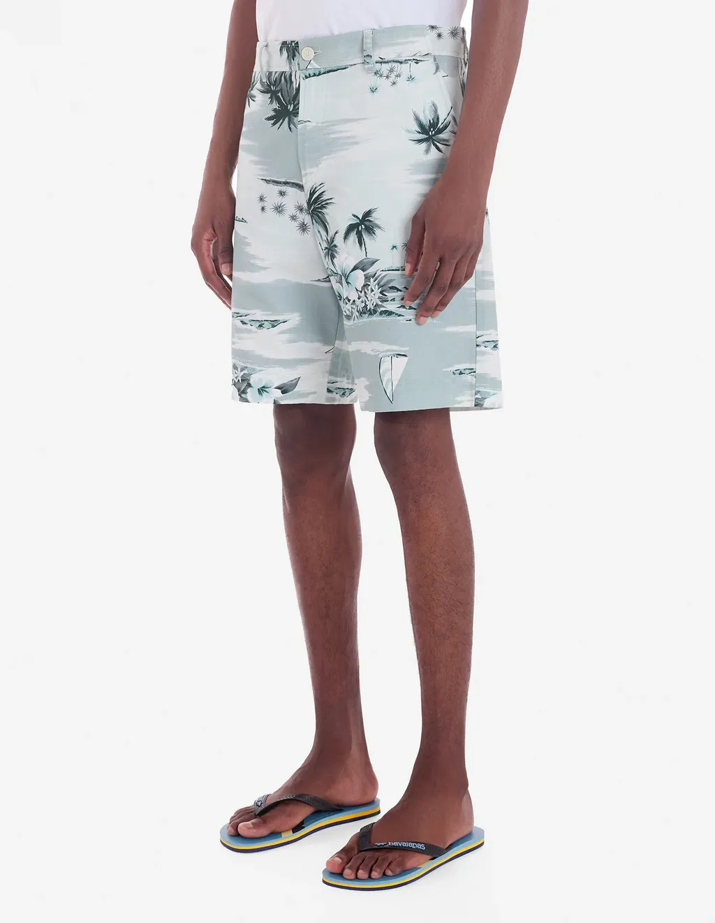 Graphic Printed Shorts