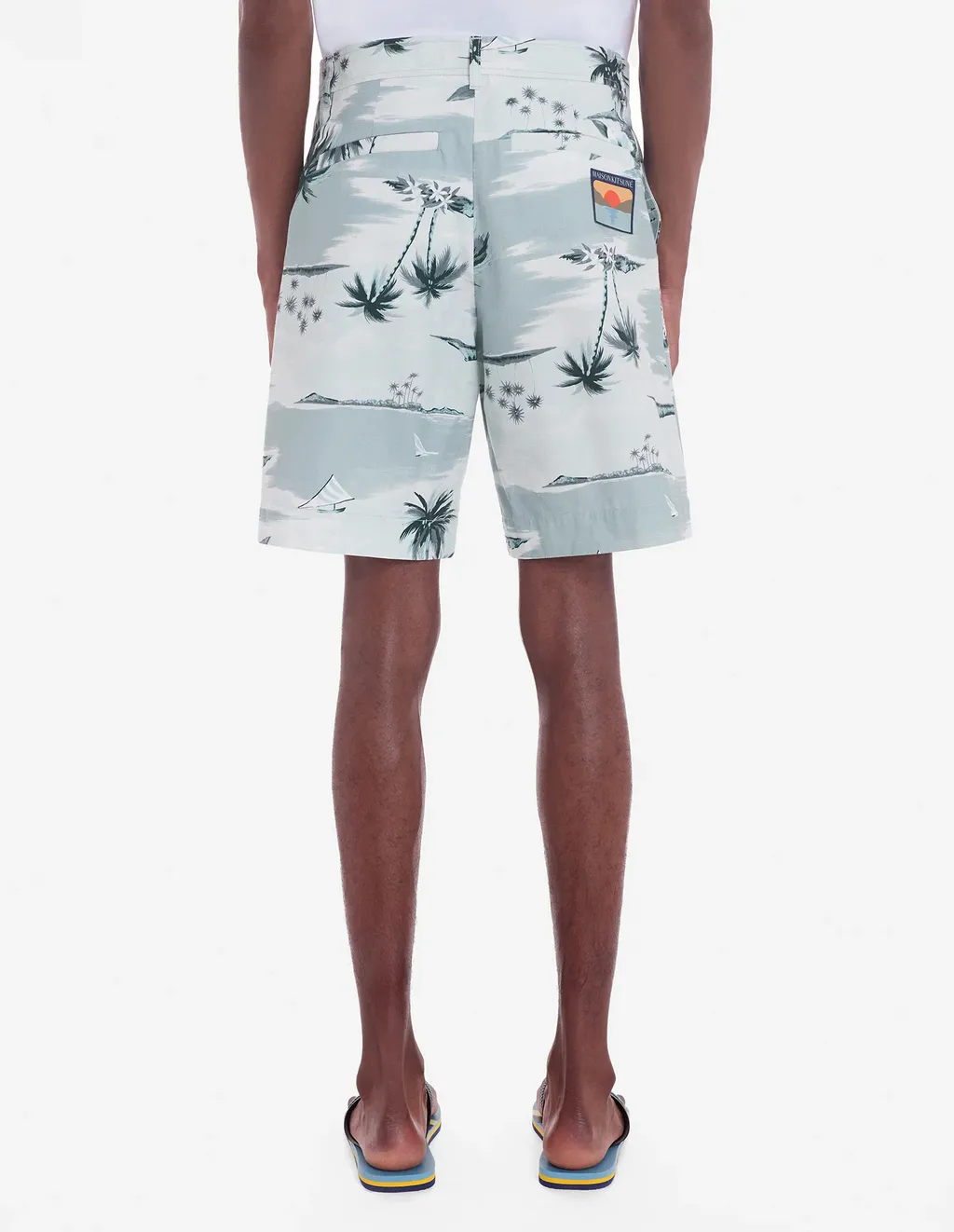 Graphic Printed Shorts