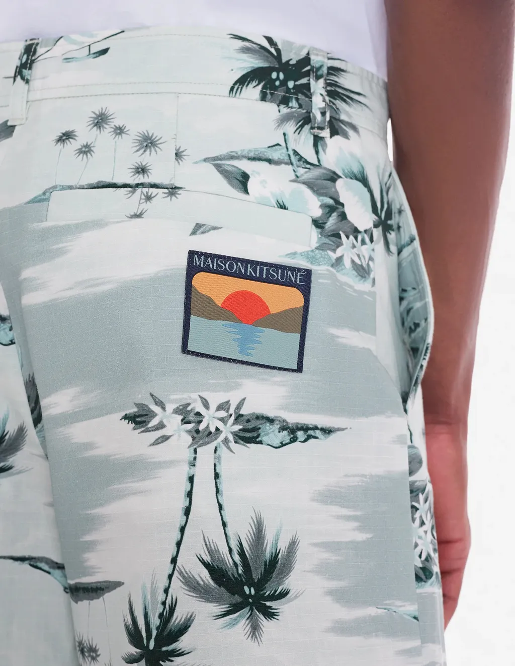 Graphic Printed Shorts