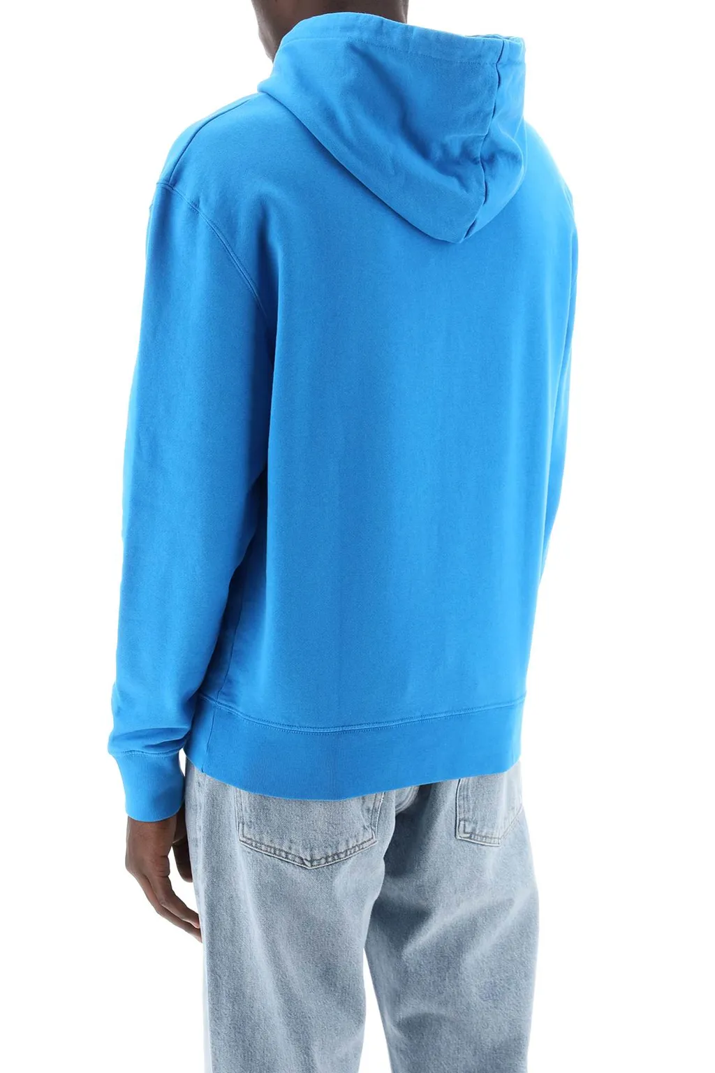 Fox Head Patch Drawstring Hoodie