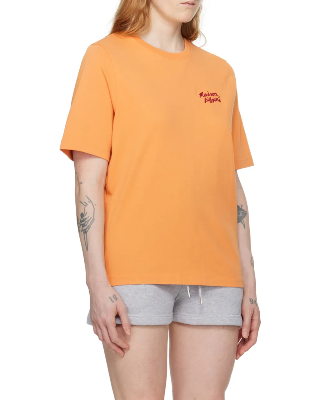 Logo Embroidered Crewneck T-Shirt