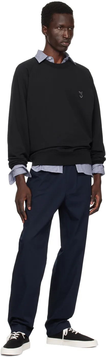 Bold Fox Head Patch Oversize Sweatshirt