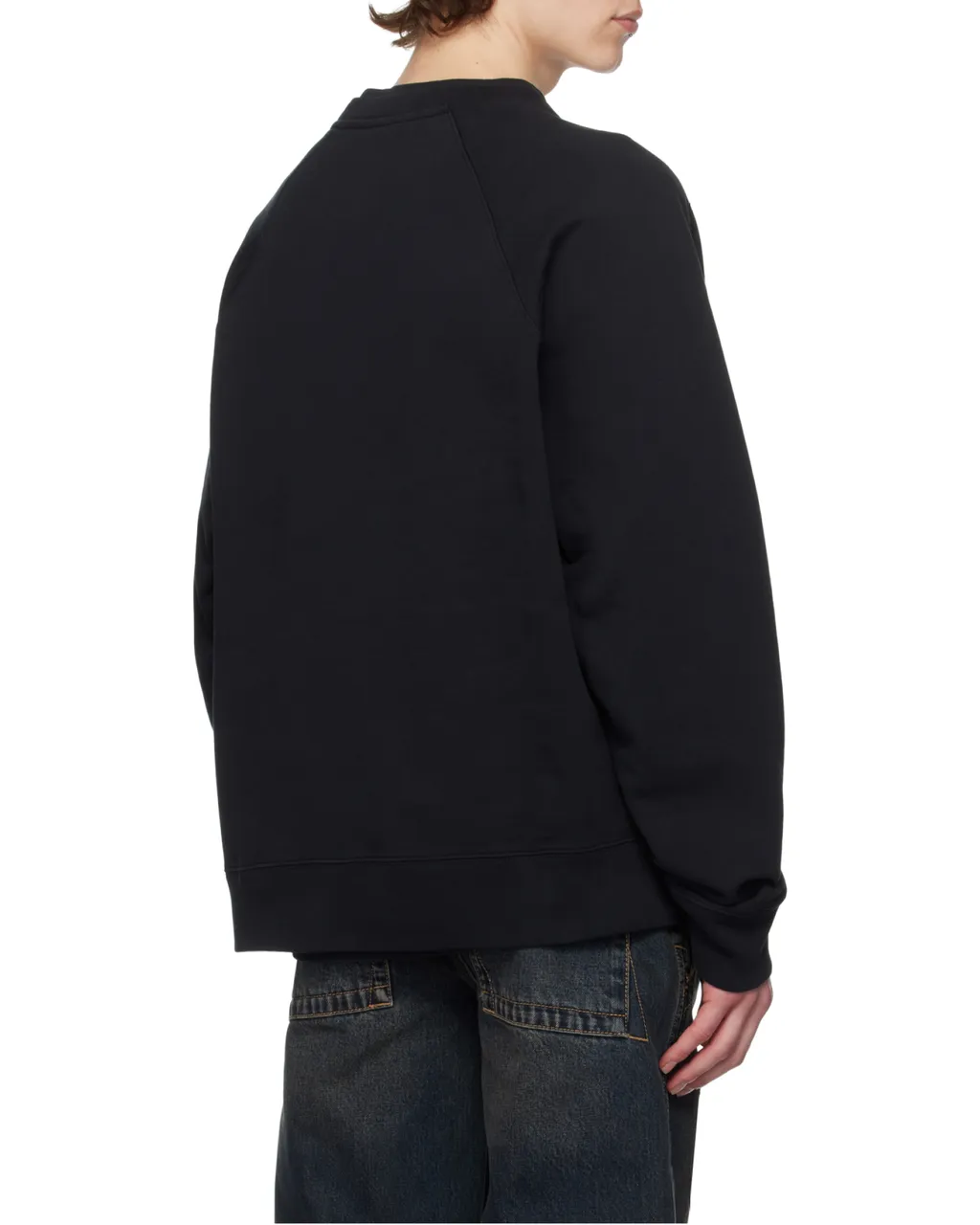 Bold Fox Head Patch Oversize Sweatshirt